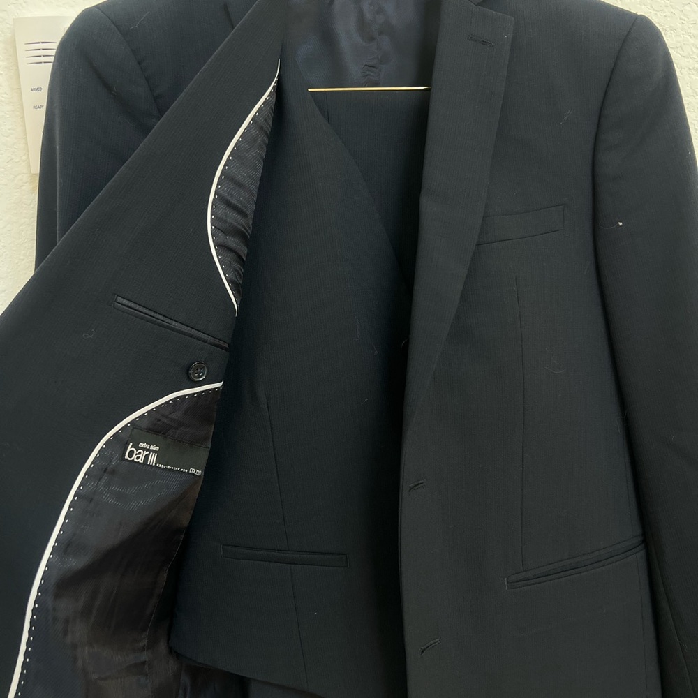 Bar III Men's Dark Suit Jacket